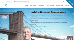 Desktop Screenshot of invisionbusinessdevelopment.com